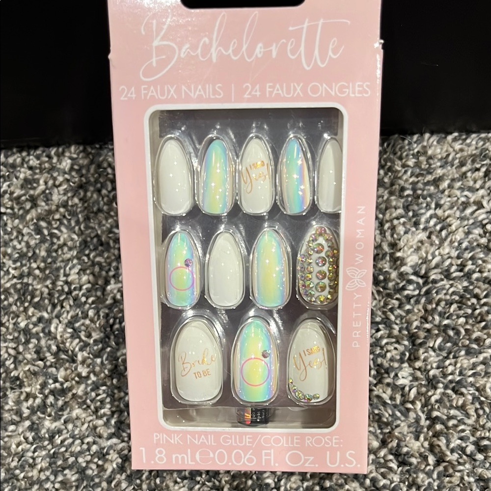 Bachelorette Faux Nails Set